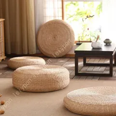 【新品未使用】い草　いぐさ　井草　円座　座布団　丸　3枚組　日本製　添島勲商店 い草 いぐさ 井草 円座 座布団 丸 3枚組 日本製 漆島勲商店