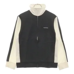 VALENTINO (ヴァレンチノ) ロックスタッズ付き ハイネックトラックジャケット ブラック/ホワイト QV0MF12A580のサムネイル