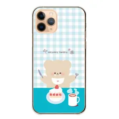 iPhone12 Pro Max ケース カバー アイフォン12 プロマックス スマホケース ハードケース 韓国 ギンガムチェック かわいい おしゃれ 動物 くま ケーキ イラスト ペア カラー08