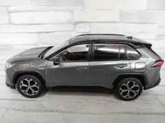 RAV4 PHV カラーサンプル ミニカー ブラック×ホワイトパール 非売品 トヨタ RAV4 PHV カラーサンプル 1/30 ミニカー