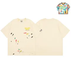 【今日特価】Gallery Dept TEE 手描き 高品質 ショートスリーブ T-1