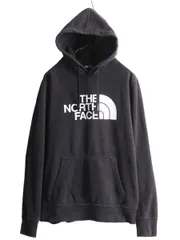 【お得なクーポン配布中!】 ノースフェイス プリント スウェット フード パーカー メンズ M The North Face プルオーバー 裏起毛 トレーナー ブラック アウトドア 薄手