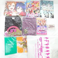 러브라이브 μ's 상품 CD·T셔츠 등 정리 판매 은퇴