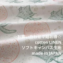 FL/200yw-122☆2m 超お買い合わせ/綿麻キャンバス生地/ブランド