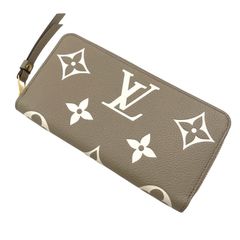 【LOUIS VUITTON】ルイ・ヴィトン ジッピーウォレット M69794 長財布 レザー レディース バイカラー モノグラム アンプラント トゥルトレール クレーム