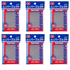 KMC ケイエムシー カードバリアー ミニ パーフェクトサイズ 6個セット