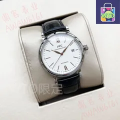 【今日特価】IWC Portofino Series 高級男士用腕時計 ブルークラシックデザイン-WTO輸入2