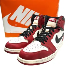 NIKE(ナイキ) AIR JORDAN 1 RETRO HIGH OG エアジョーダン1 レトロ DZ5485-612 27.0cm ホワイト×レッド