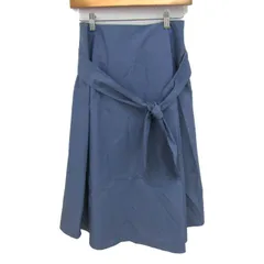 アンタイトル フレアスカート リボン 大きいサイズ ボトムス レディース 4サイズ ブルー UNTITLED 【中古】