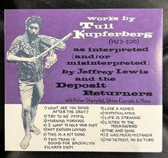 【US盤】Jeffrey Lewis　「Works by Tuli Kupferberg」