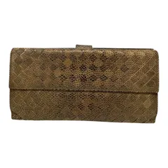 正規品⭐️美品⭐️パイソン　BOTTEGA VENETA 男女 財布　ボッテガ ボッテガ 長財布 パイソンのおすすめ人気商品一覧 通販 - Yahoo