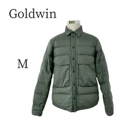 ★美品 Goldwin ゴールドウィン カーキ ダウンジャケット Mのサムネイル
