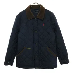 ポロラルフローレン キルティングジャケット L（14-16） ネイビー POLO RALPH LAUREN 中綿 キッズ