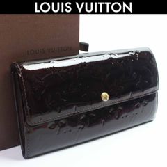 LOUIS VUITTON ルイ ヴィトン ヴェルニ ポルトフォイユ サラ モノグラム 長財布 アマラント TH4087 中古 コンディション C