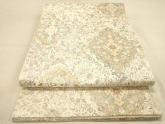 平和屋着物○本場大島紬 花唐草文 やまと誂製 正絹 逸品 AABA7932ck