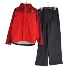 ザノースフェイス THE NORTH FACE セットアップ NP11213 ジャケット レインテックスフライト パンツ GORE-TEX ゴアテックス メンズ M レッドのサムネイル