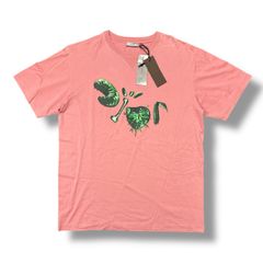国内正規 未使用品 Dior 22SS Dior × Travis Scott Cactus Jack Print T-Shirt コラボ Tシャツ ディオール トラビススコット カクタスジャック 213J685C0677 ピンク L 28413A0のサムネイル
