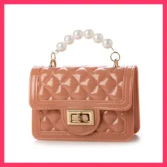 ★スタッフおすすめ★パールハンドル2WAYチェーンミニショルダーバッグ  パールハンドルが可愛いキルティング2WAYチェーンショルダー 上品　おすすめ おしゃれ　★売れ筋★　人気 高見え　高級感