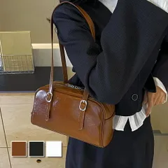 ミニボストンショルダーバッグ レディース 10代 20代 30代 韓国ファッション カジュアル バック 鞄 シンプル 可愛い 大人 肩掛け ファスナー