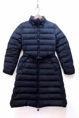 MONCLERモンクレールMOKACINE モカシン ロングダウンコートベルト付 MONCLER - MONCLER モンクレール MOKACINE モカシン ベルト付き