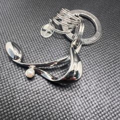 おまとめ✴︎MIKIMOTO ミキモト パール付き 音符 4連キーリング キーホルダー他
