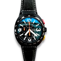 MONTRES DE LUXE モントレス・デ・ラックス  BLACK AVIO CHRONO クロノグラフ