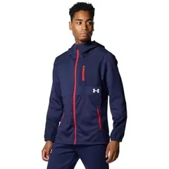 アンダーアーマー(UNDER ARMOUR) ハイブリッド フルジップジャケット メンズ 1381264 ネイビー XXLサイズ