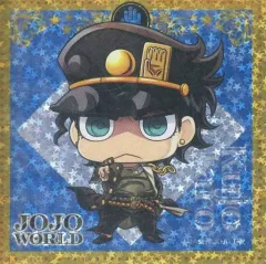 【中古】シール・ステッカー 空条承太郎(レア) 「ジョジョの奇妙な冒険 JOJO WORLD トレーディングステッカー」