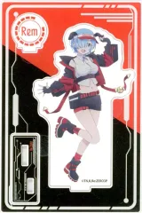 【中古】アクリルスタンド・アクリルパネル レム コラボ書き下ろし アクリルスタンド 「Re：ゼロから始める異世界生活×ラウンドワン」