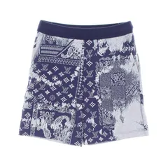 h*u様 【美品】LOUIS VUITTON モノグラム　バンダナ　ショートパン モノグラムバンダナ ショーツ ショートパンツ スウェットパンツ