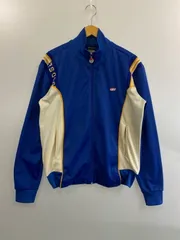 新品 DIESEL ネイビー ジップアップ ジョグジーンズ トラックジャケット D-BUZYE-S TRACK Zip-up sweater in Track Denim｜ブルー