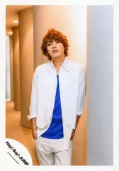 【中古】生写真(ジャニーズ) Hey! Say! JUMP/高木雄也/膝上・衣装白青・両手ポケット・顔やや上向き/「真剣SUNSHINE」PV＆ジャケ/公式生写真