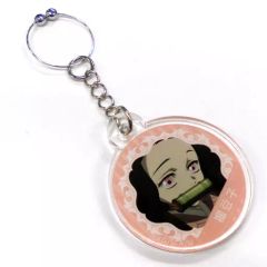 [중고] 잡화 竈門禰豆子 [귀멸의 칼날 KIMETSU CAFE IN SWEETS PARADISE 트레이딩 글라스 마커]