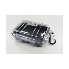 【新品・７営業日以内発送】【即納在庫品】【個人宅配送不可】エスコ EA657-2A 135x90x43mm防水小物用ケース黒・クリア EA6572A【キャンセル不可】【沖縄離島販売不可】のサムネイル