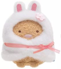 [중고] 봉제인형 돈까스 테노리 봉제인형 신비한 토끼의 주먹 주제 [스미코구라시]
