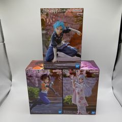 未開封　推しの子　3点セット　有馬かな　ツルギ役ver.　アクア　刀鬼役ver.　黒川あかね　鞘姫役ver.　プライズ　フィギュア　バンダイ　バンダイナムコ　バンプレスト