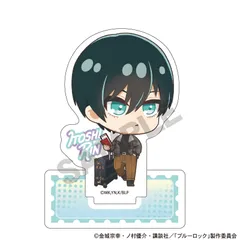 【新品/公式】ブルーロック_アクリルスタンド　糸師凛　ミニキャラ旅行 公式グッズ colleize