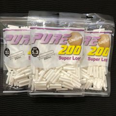 手巻きタバコフィルター　ピュア　スーパースリムスーパーロング　3パック
