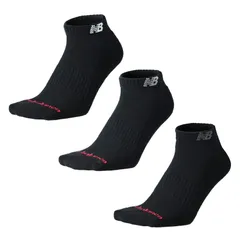 [ニューバランス] メンズ ショートレングス3Pソックス (LAS55636) 靴下 3枚 3足 3パック