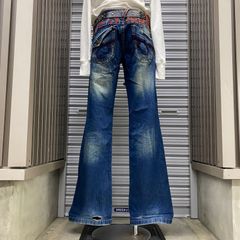 y2k RED PEPPER フレアデニム 28 平成ギャルお兄グランジパンク