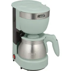 【Toffy/トフィー】 5カップ アロマコーヒーメーカー K-CM8 (ペールアクア) ドリップ式 蒸らし機能 自動保温 レトロ かわいい[送料無料(一部地域を除く)]mer004のサムネイル
