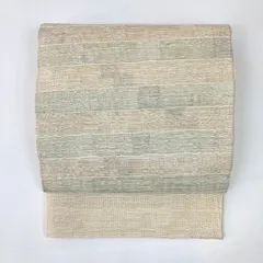 袋帯 変わり織り 横段 縞 24M305f | shop.spackdubai.com