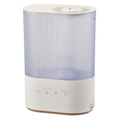 【人気商品】超音波式 UV機能付きで清潔 加湿器 LEDライト付き フタをしたままラクラク給水 4リットル大容量 タンクまるごと水洗い 超音波加湿器 オーム(OHM)オーム電機 アロマポケット付き ホワイト KIS-KA40A-W 08-1472