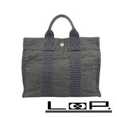 □新同□ ロンシャン 2WAY ショルダー トート バッグ レザー ブラウン  