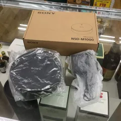 SONY NSD-M1000 ネットワークオーディオプレイヤー SONY NSD-M1000 無線LAN中継機 nuro メッシュwifi - メルカリ