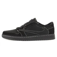新品 NIKE ナイキ TRAVIS SCOTT AIR JORDAN 1 LOW OG SP BLACK PHANTOM (DM7866-001) 22AW トラヴィス スコット エアジョーダン ブラック ファントム サイズ：US10 28.0cmのサムネイル