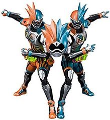 [중고] [아주 좋아] SHFiguarts 가면 라이더 Exeid 더블 액션 게이머 레벨 XX LR 세트