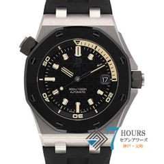 112687 AUDEMARS PIGUET オーデマ・ピゲ 15720CN.OO.A002CA.01 ロイヤルオークオフショア ブラック ホワイトゴールド セラミック ラバー 自動巻き 純正ボックス