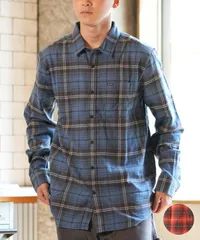 【ムラスポ公式】新品 VOLCOM ボルコム 長袖シャツ メンズ ネルシャツ チェック A0532407