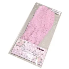 足袋 のびる ストレッチ レース 足袋（ピンク：フリーサイズ）夏用 夏物 おしゃれ 涼しい 着物 レディース 女性 和装 和服 着付け